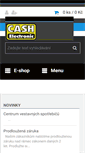 Mobile Screenshot of cash-elektro.cz